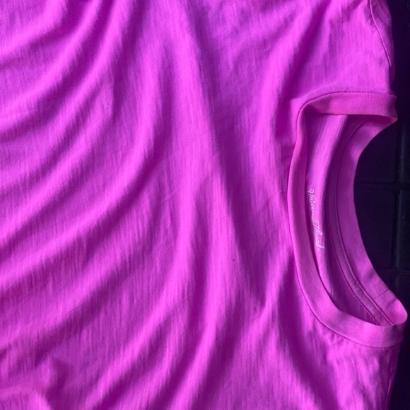 Loose fitting crop T-Shirt with adjustable scrunching sides - Picture 3 of 3